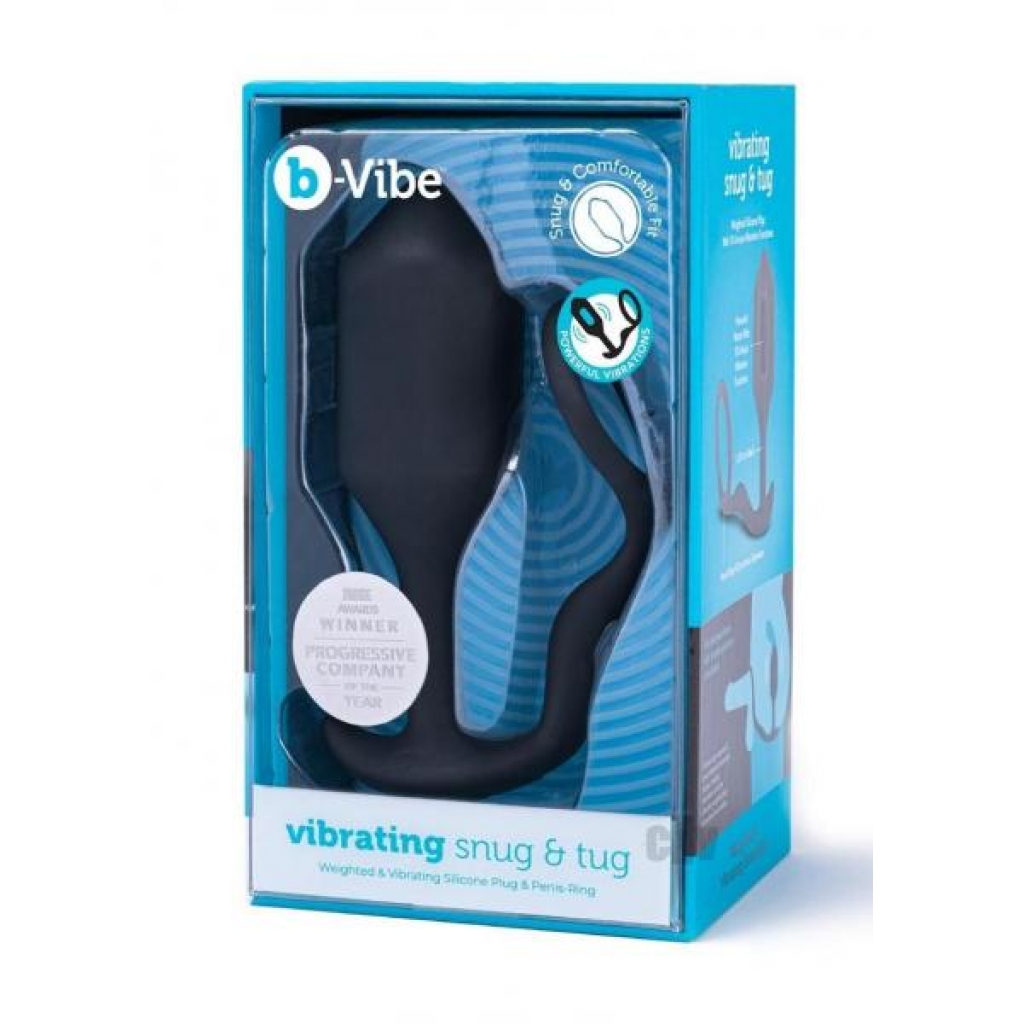 B-vibe Vibrate Snug Tug Xl Black - B-vibe