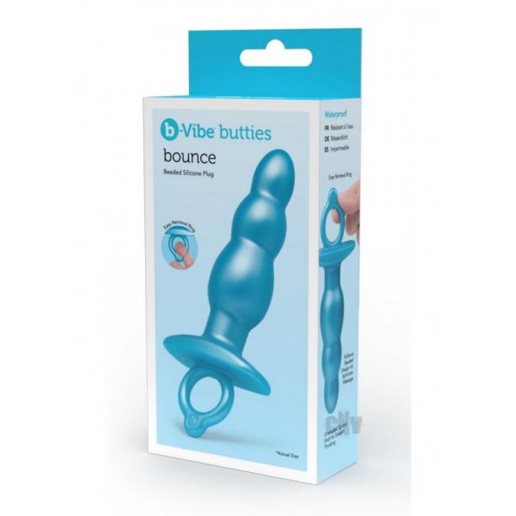 B-vibe Bounce Plug Blue - B-vibe