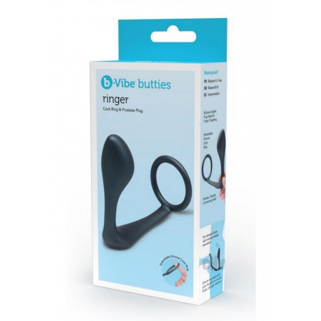 B-vibe Ringer C-ring Plug - Versatile Pleasure