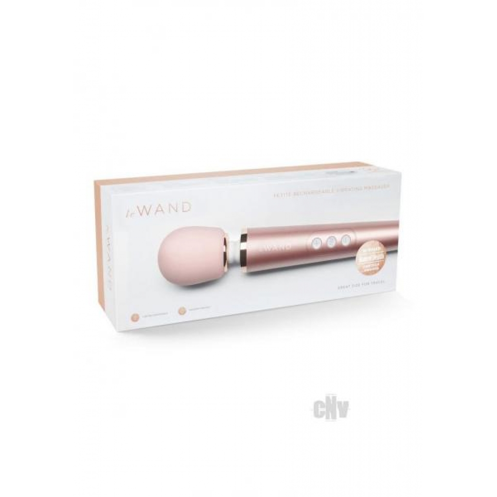 Le Wand Petite Vibe Massager Rose Gld - Cotr Inc