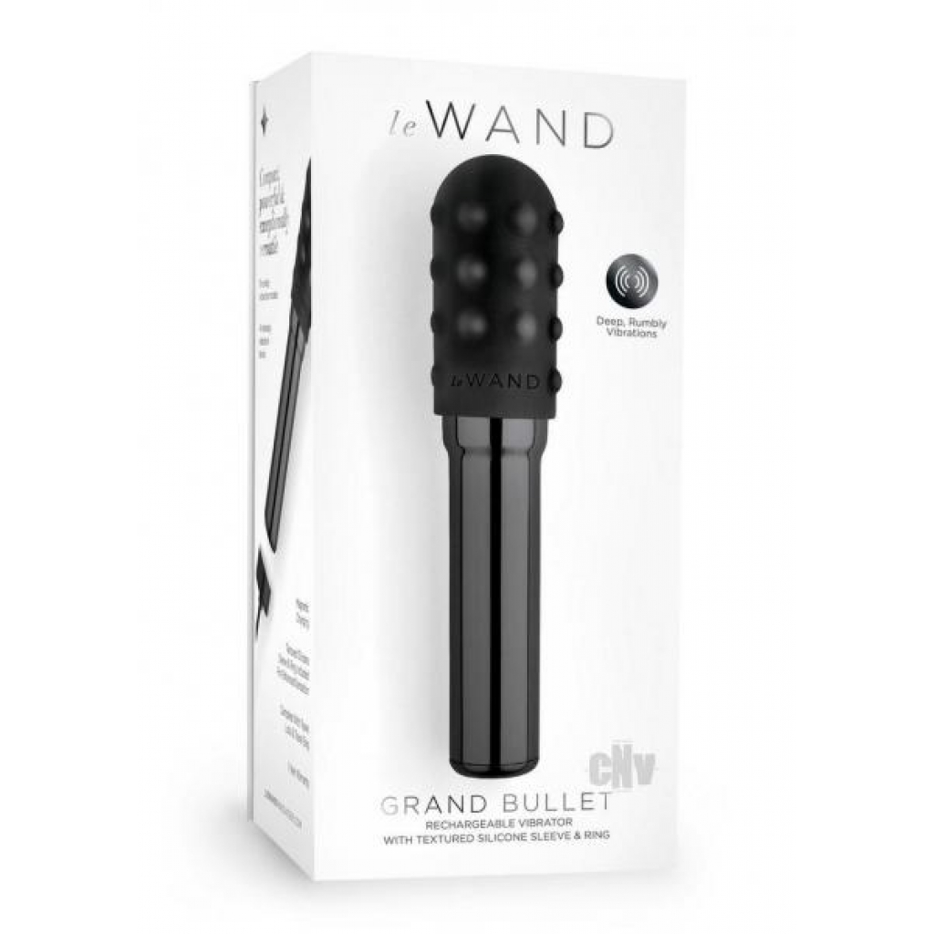 Le Wand Grand Bullet Black - Le Wand