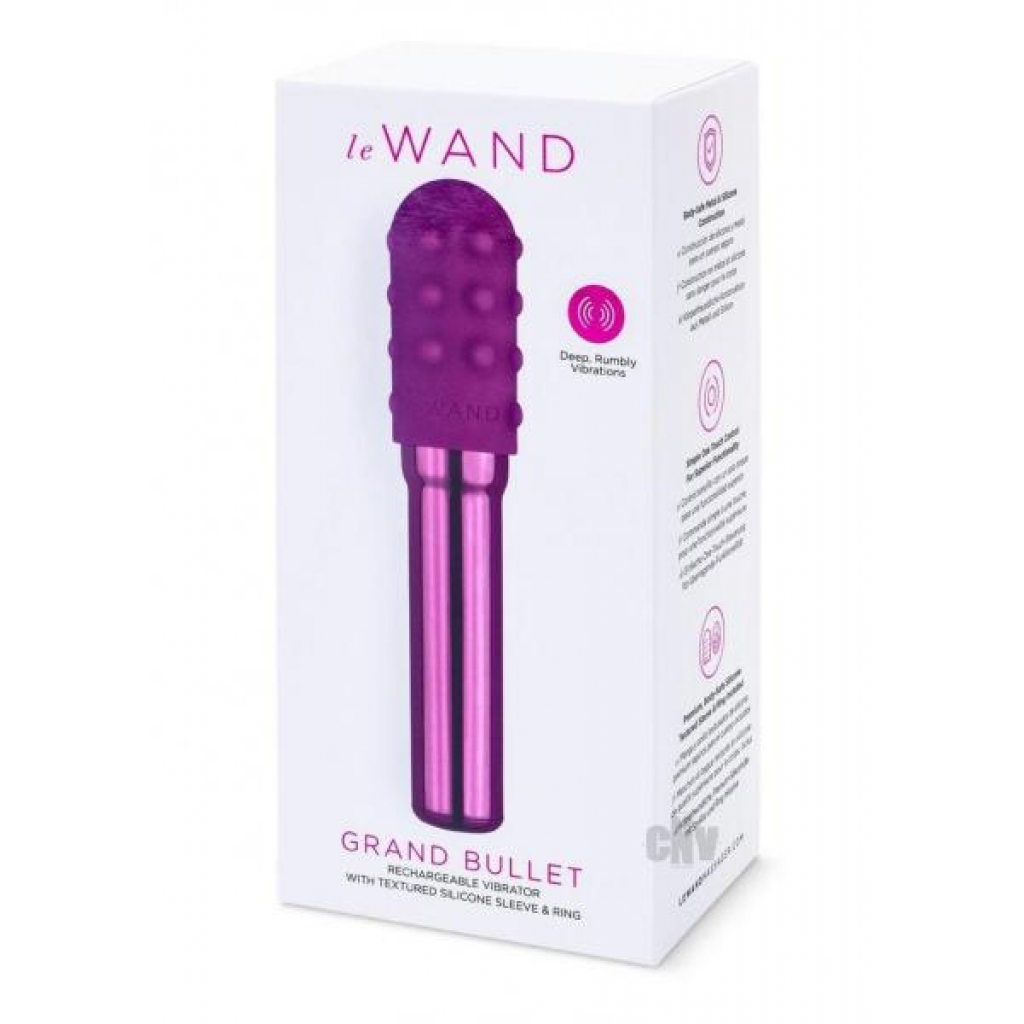 Le Wand Grand Bullet Vibrator - Cherry