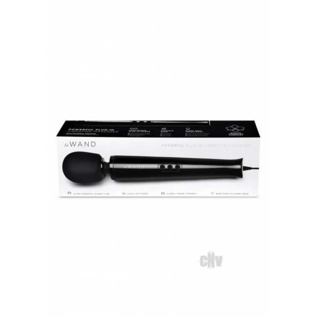 Le Wand Plugin Massager Sky Blk - Le Wand