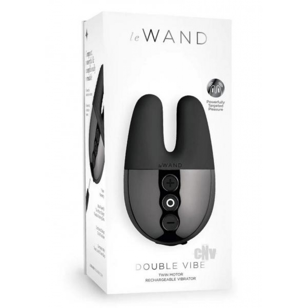 Le Wand Double Vibe Black - Cotr Inc