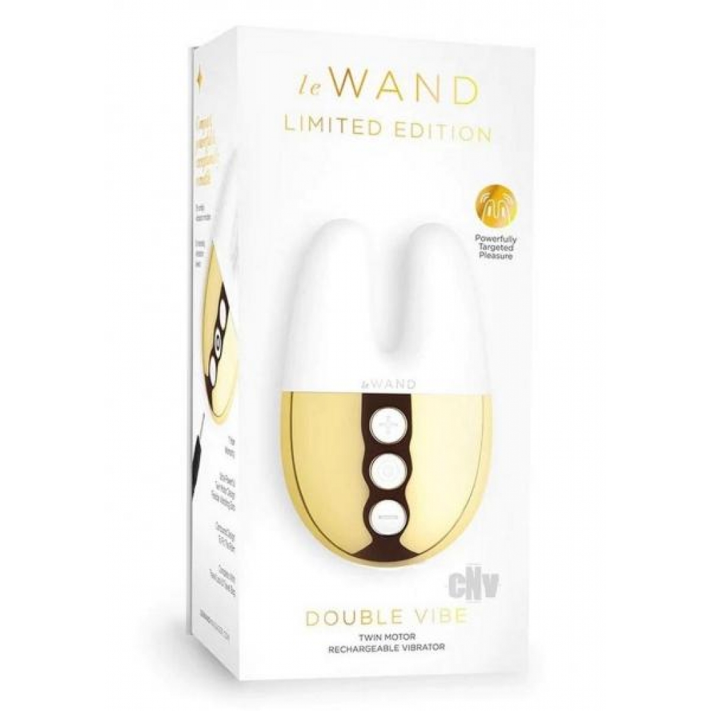 Le Wand Double Vibe White Gold - Cotr Inc