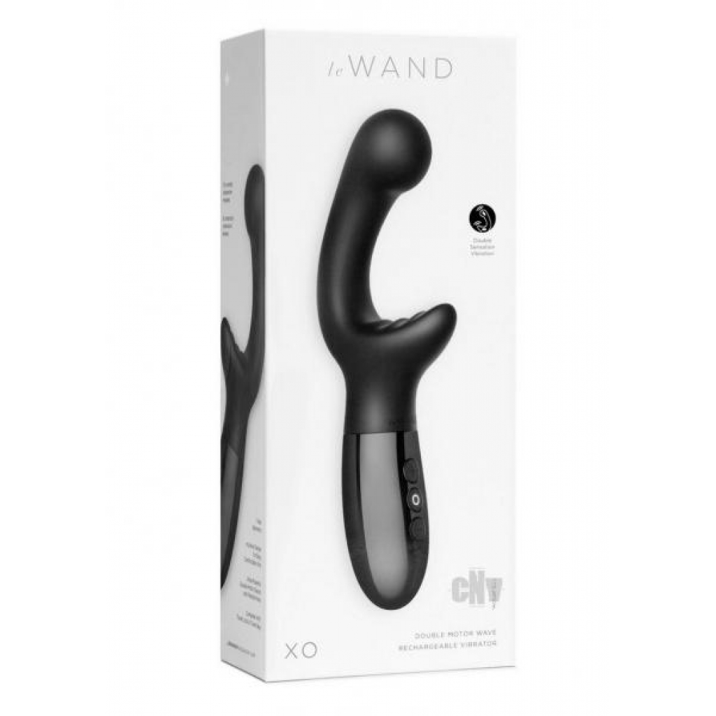 Le Wand XO Black - Versatile Vibration Master