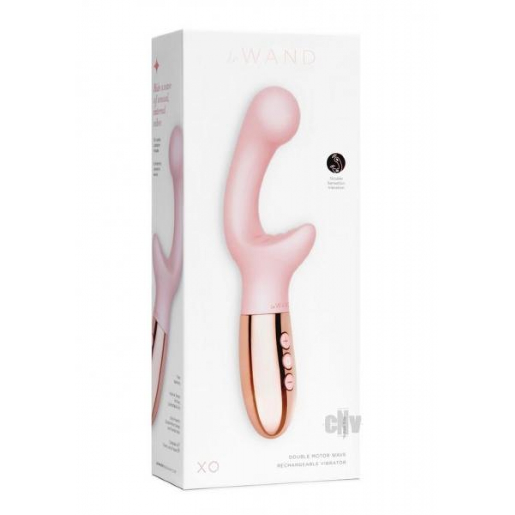 Le Wand XO Rose Gold Vibrating Massager