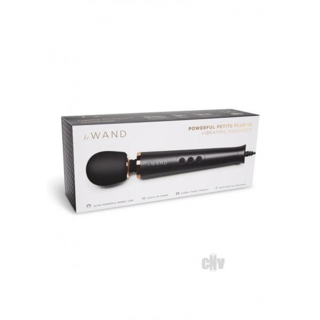 Le Wand Powerful Petite Plug In Blk - Le Wand