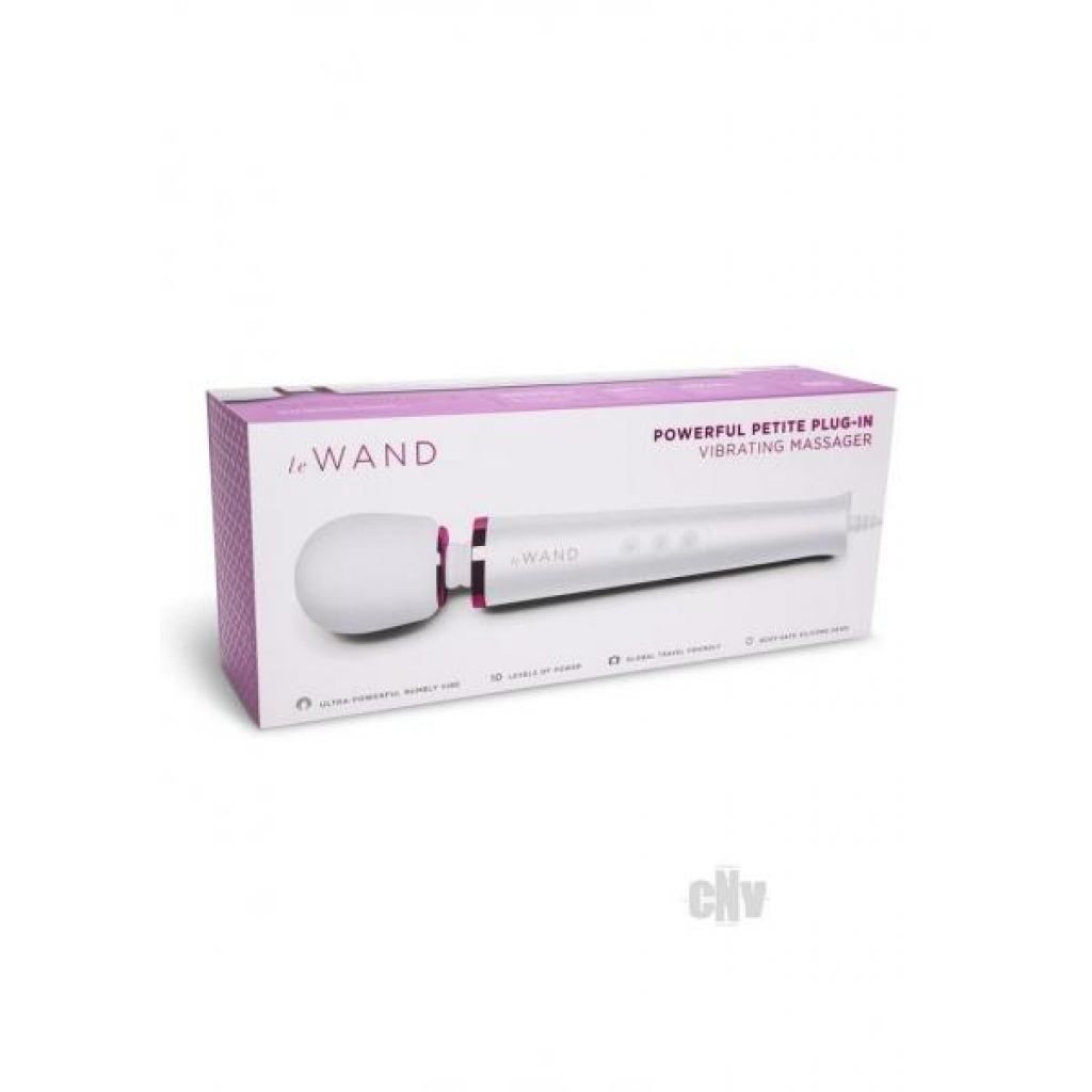 Le Wand Powerful Petite Plug In Wht - Le Wand