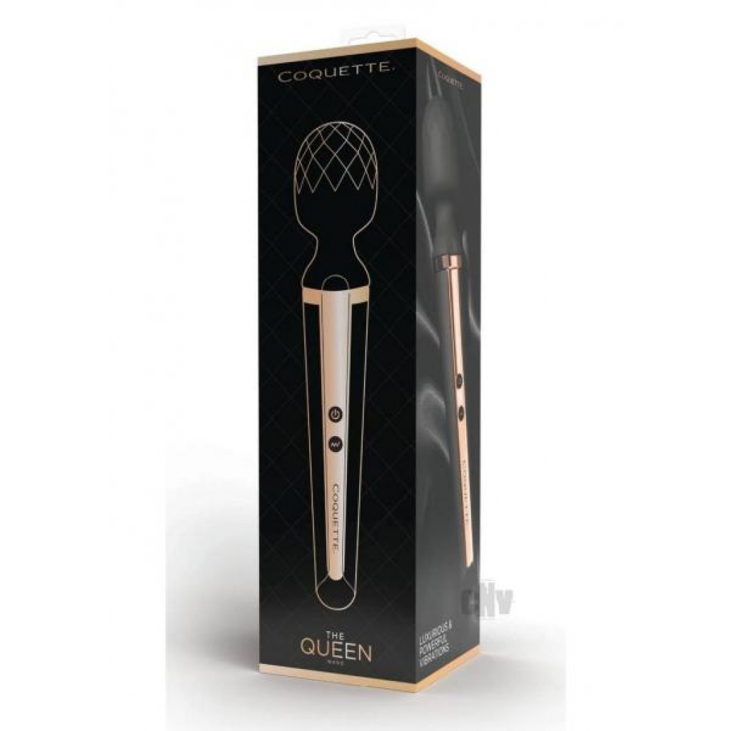 Coquette Queen Wand Blk/gld - Coquette