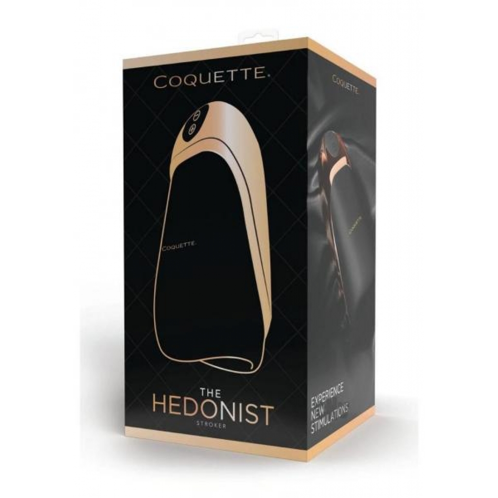 Coquette Hedonist Stroker Black/Gold