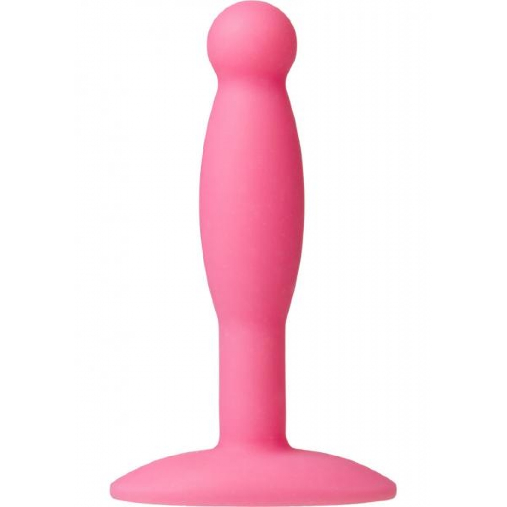 Platinum Silicone The Minis Small Anal Plug Pink