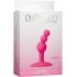 Platinum Silicone The Minis Bubble Butt Plug Pink Small - Doc Johnson