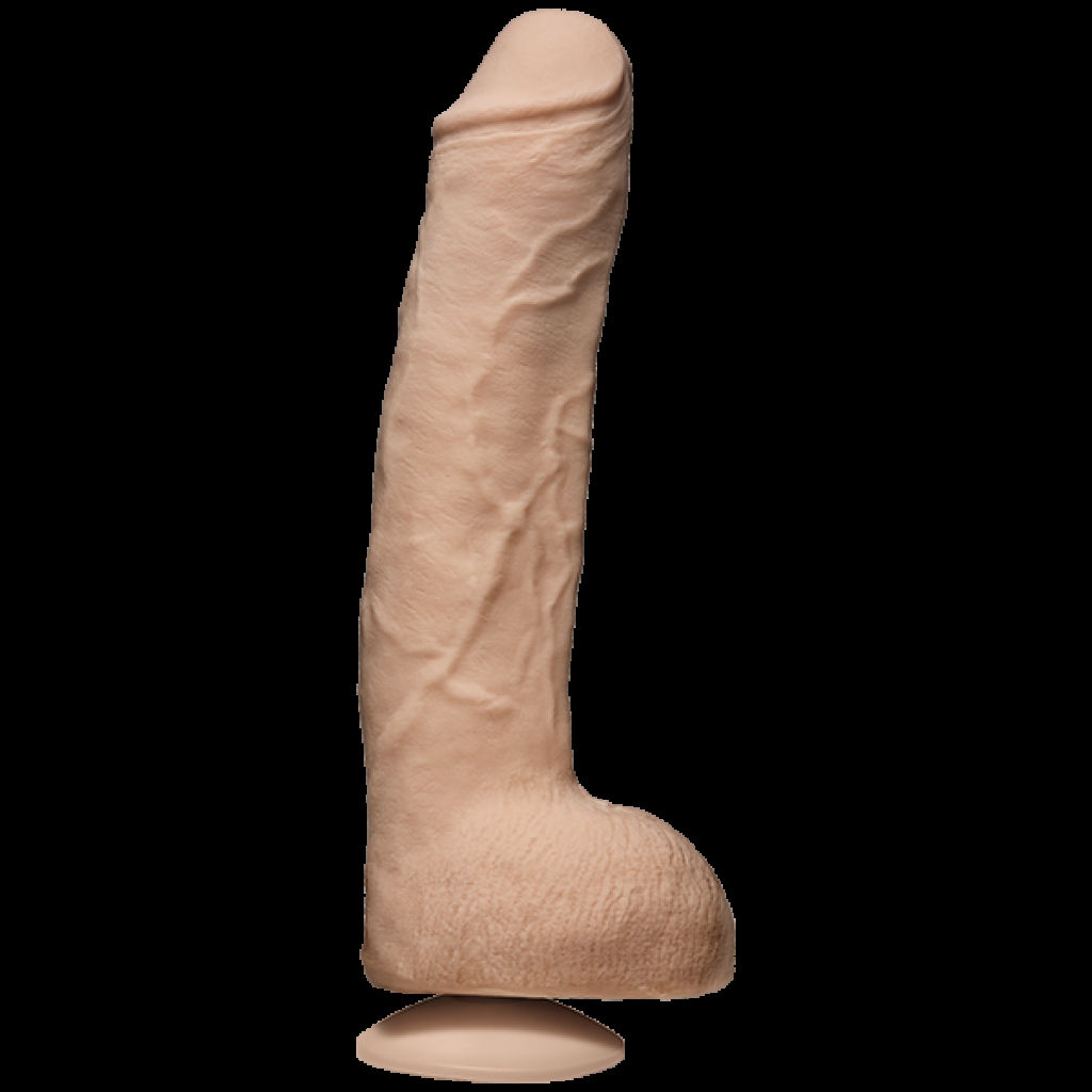 John Holmes Realistic Cock - 12 Inch - Beige