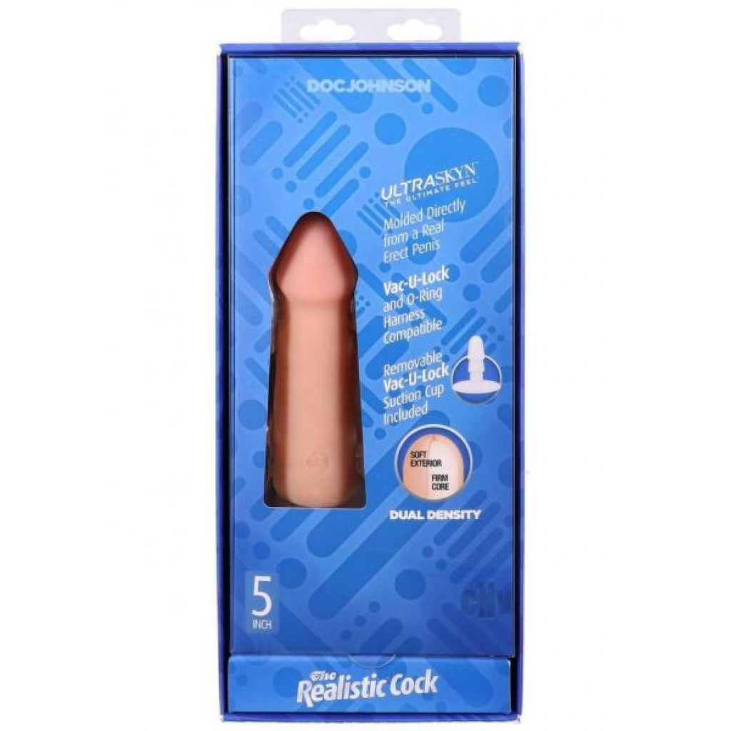 The Real Cock Ultra Suction – 5 Inches