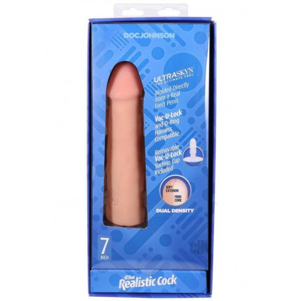 The Real Cock Ultra Suction – 7 Inches