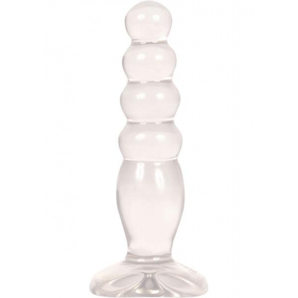 Crystal Jellies Anal Delight 5 inches Clear - Doc Johnson