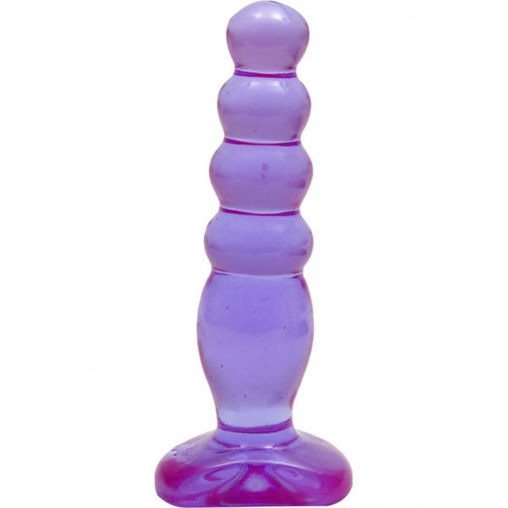 Crystal Jellies Anal Delight  - Purple - Doc Johnson