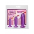 Crystal Jellies Anal Starter Kit - Purple - Doc Johnson