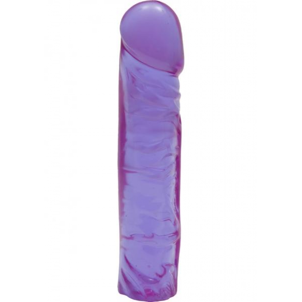 Crystal Jellies Classic Dong - 8in Purple