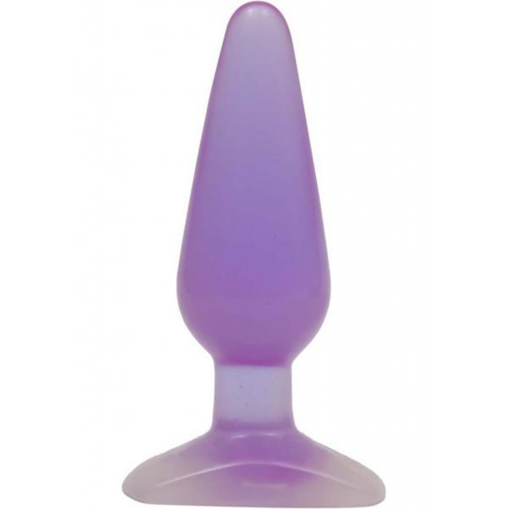 Medium Purple Jelly Butt Plug