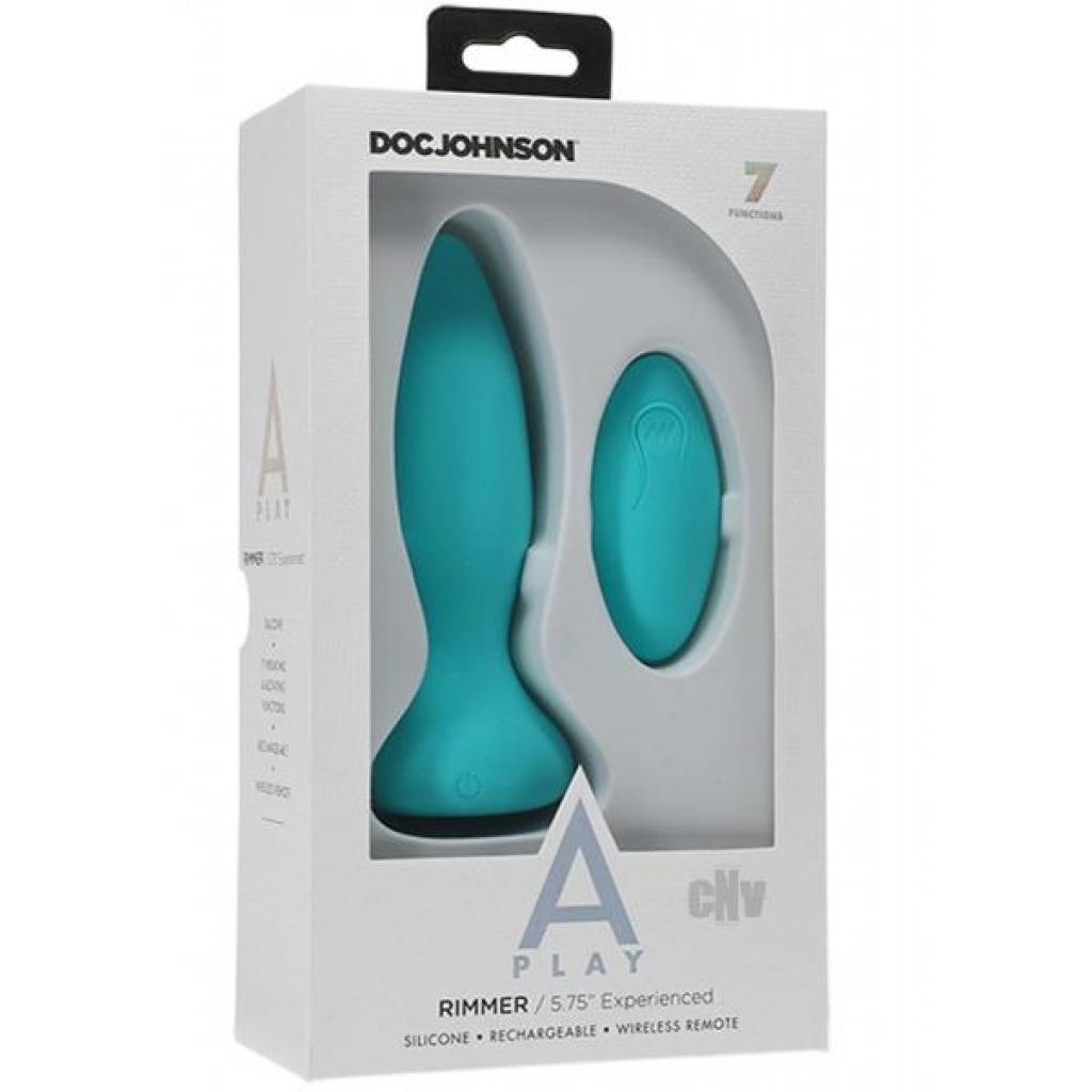 A-Play Rimmer Experi Plug with Remote - Teal