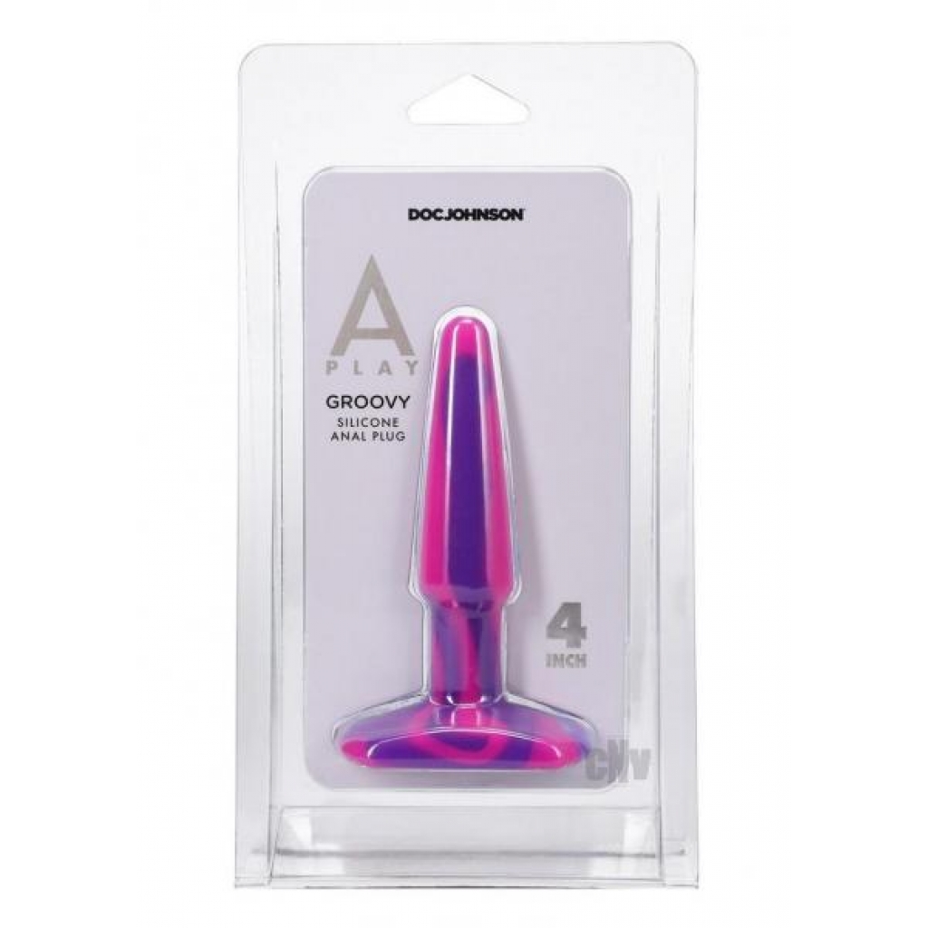 A-Play Groovy Anal Plug - Fuchsia