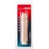 Quivering Cock Vibrator With Sleeve 8 Inches Beige - Doc Johnson