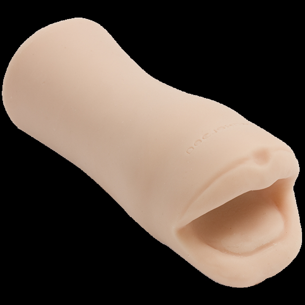 Palm Pal UR3 Mouth Masturbator Beige - Doc Johnson