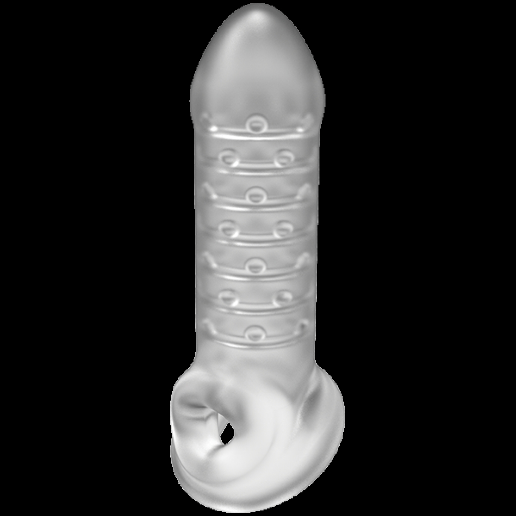 Optimale Extender with Ball Strap - Thin Frost Penis Extension