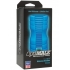 Optimale Truskyn Silicone Ribbed Stroker Blue - Doc Johnson