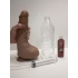 Squirting Realistic Cock Dildo - Brown