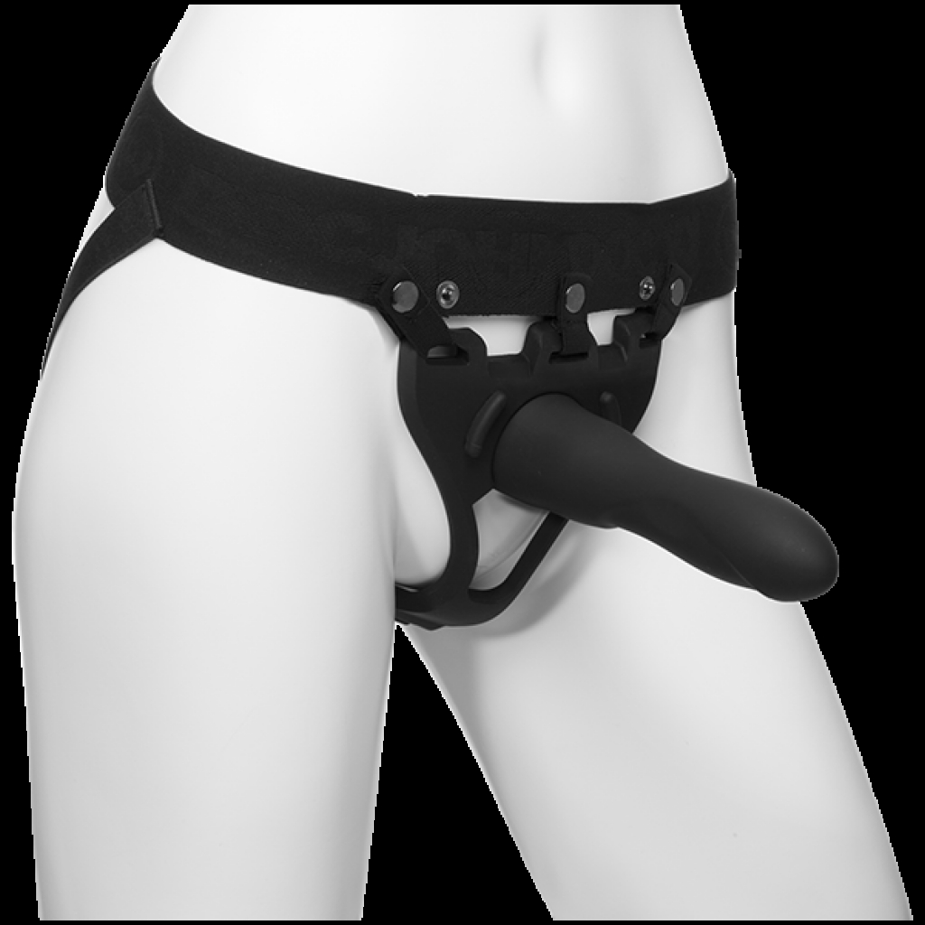 Body Extensions Be Strong Strap-On Set - Black O/S