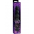 Black Magic Ribbed 7 Inch Vibrator for Ultimate Pleasure