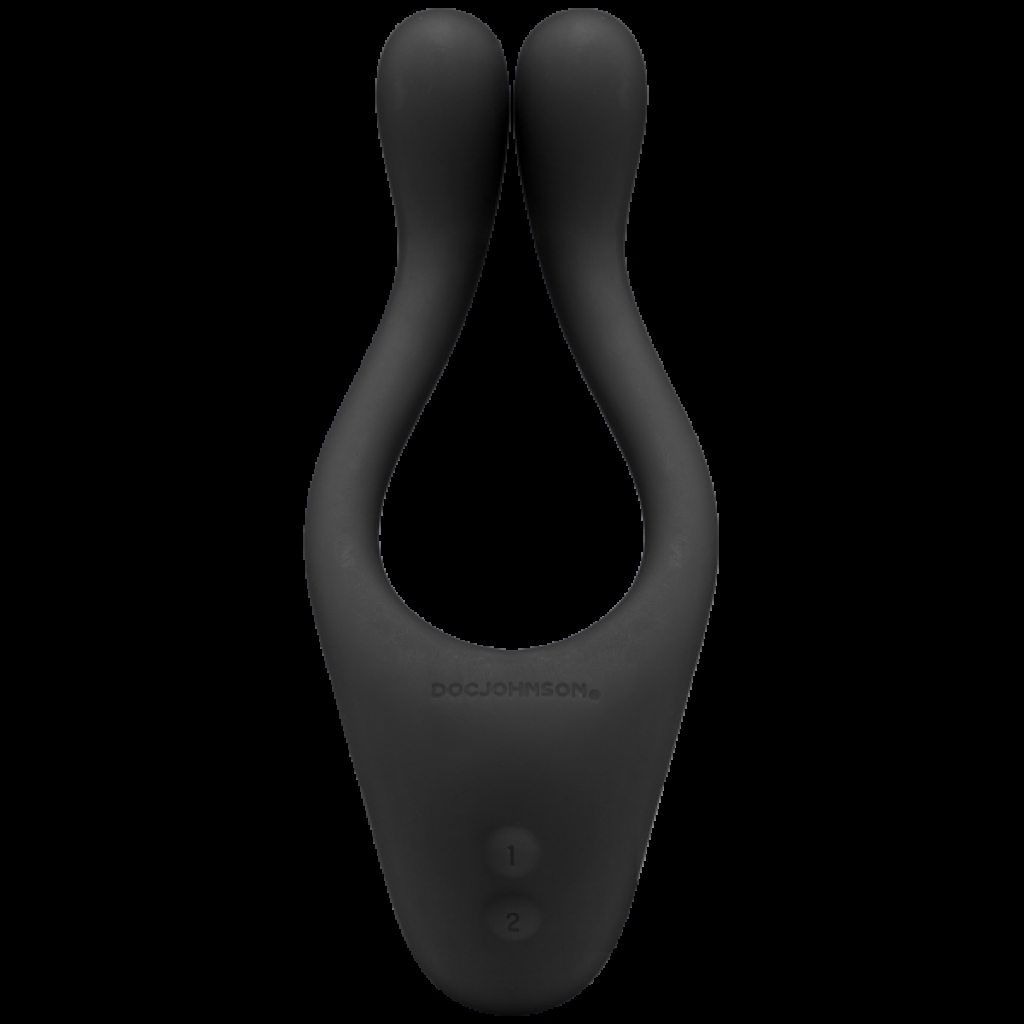 Tryst Black Multi-Erogenous Massager - Doc Johnson