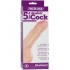 Vac-U-Lock 5 Inch Realistic Dong - Beige