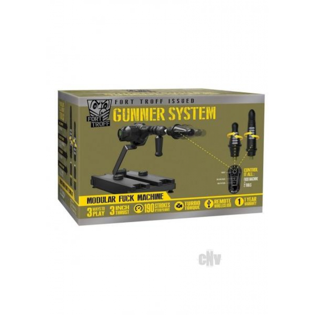 Ft Troff Gunner System - Versatile 3-in-1 Sex Toy