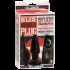 Deluxe Wonder Plug Inflatable Vibrating - Black