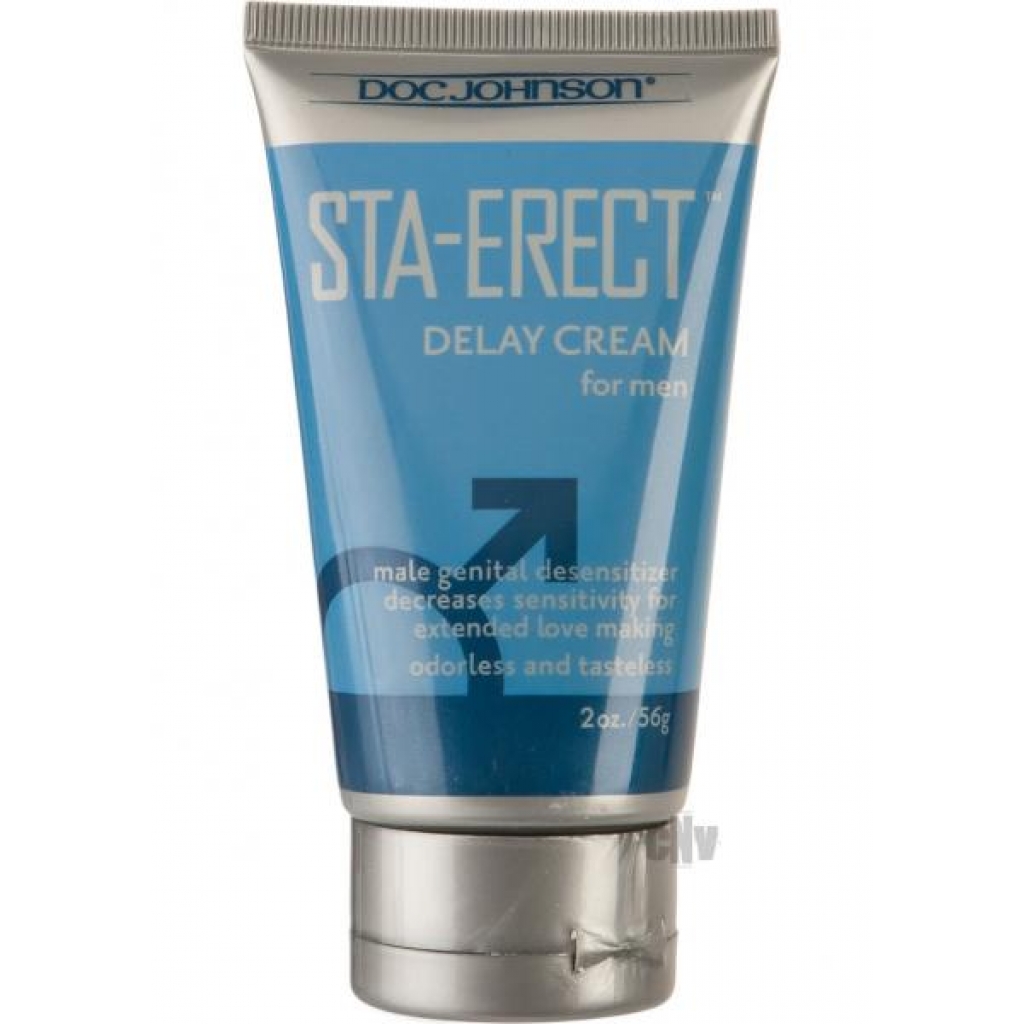 Sta Erect Delay Creme - 2oz