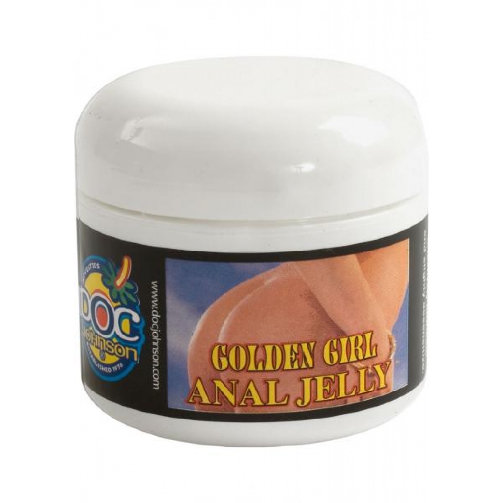 Golden Girl Desensitizing Anal Jelly Lubricant - 1.9 Ounce