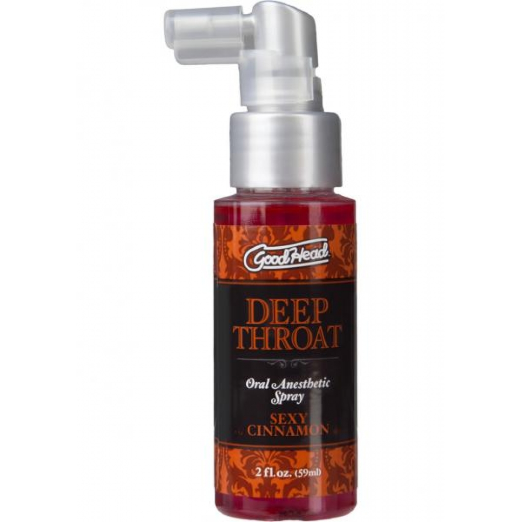 Goodhead Deep Throat Spray Sexy Cinnamon 2oz - Doc Johnson