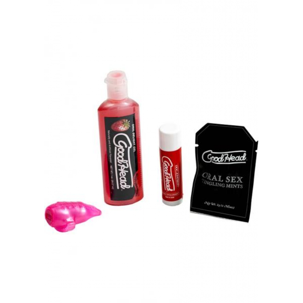 Ultimate Goodhead Kit for Her - Strawberry Flavor