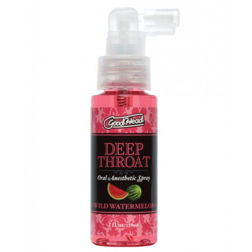 Goodhead Deep Throat Spray - Wild Watermelon Flavor 2oz