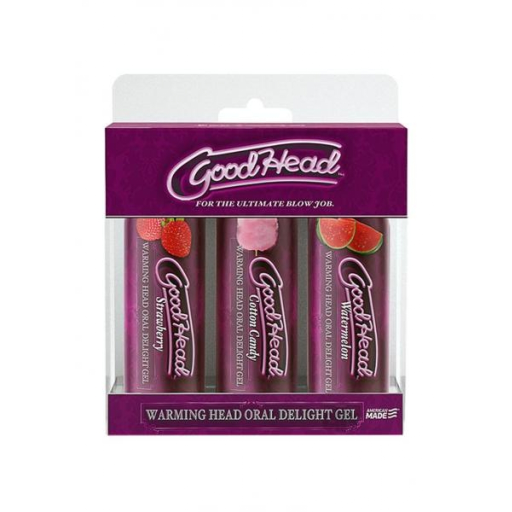 Good Head Warming Head Oral Delight Set - Doc Johnson Enterprises