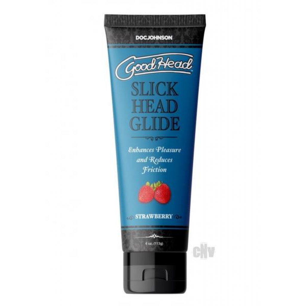 Goodhead Slick Head Strawberry 4oz Bulk - Doc Johnson Enterprises