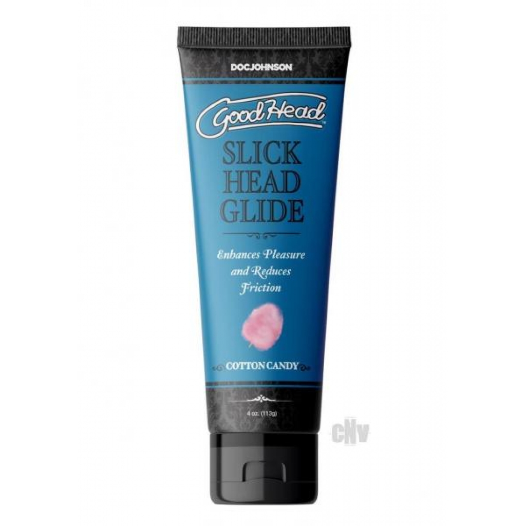 Goodhead Smooth Cotton Candy Flavored Lube - 4oz Bulk