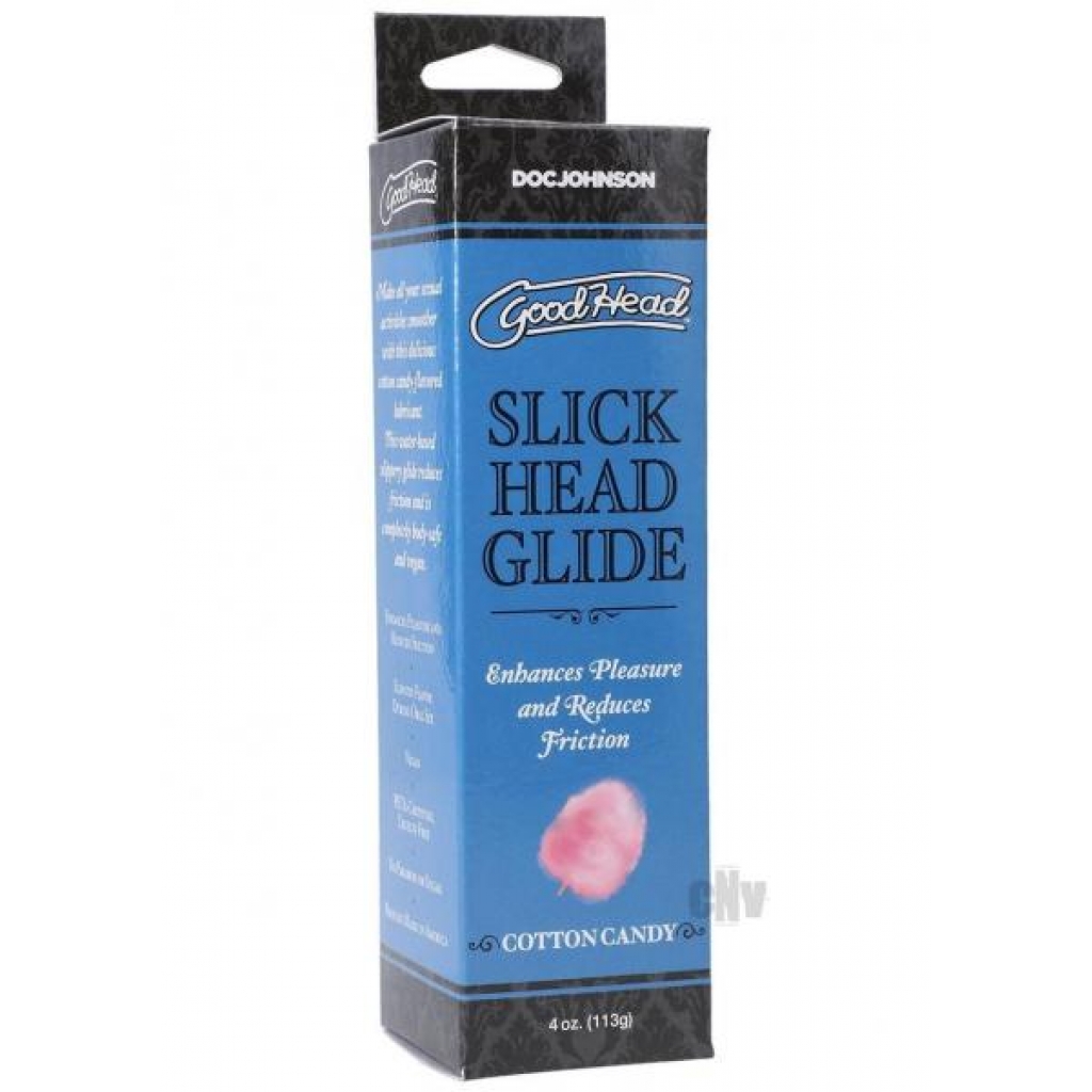 Goodhead Slick Head Cotton Candy 4oz - Doc Johnson Enterprises