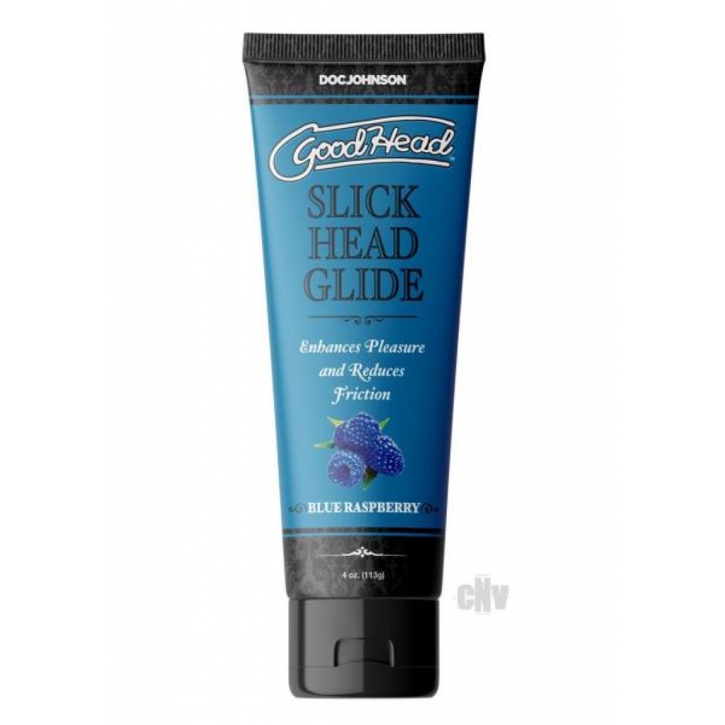 Goodhead Slick Head Blue Raspberry Lubricant - 4oz