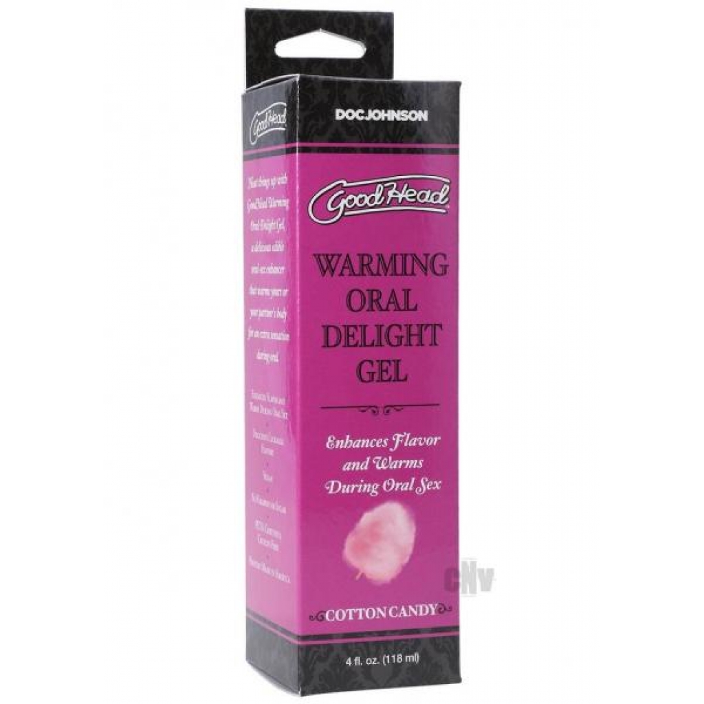 Goodhead Warming Oral Delight Gel - Cotton Candy Flavor