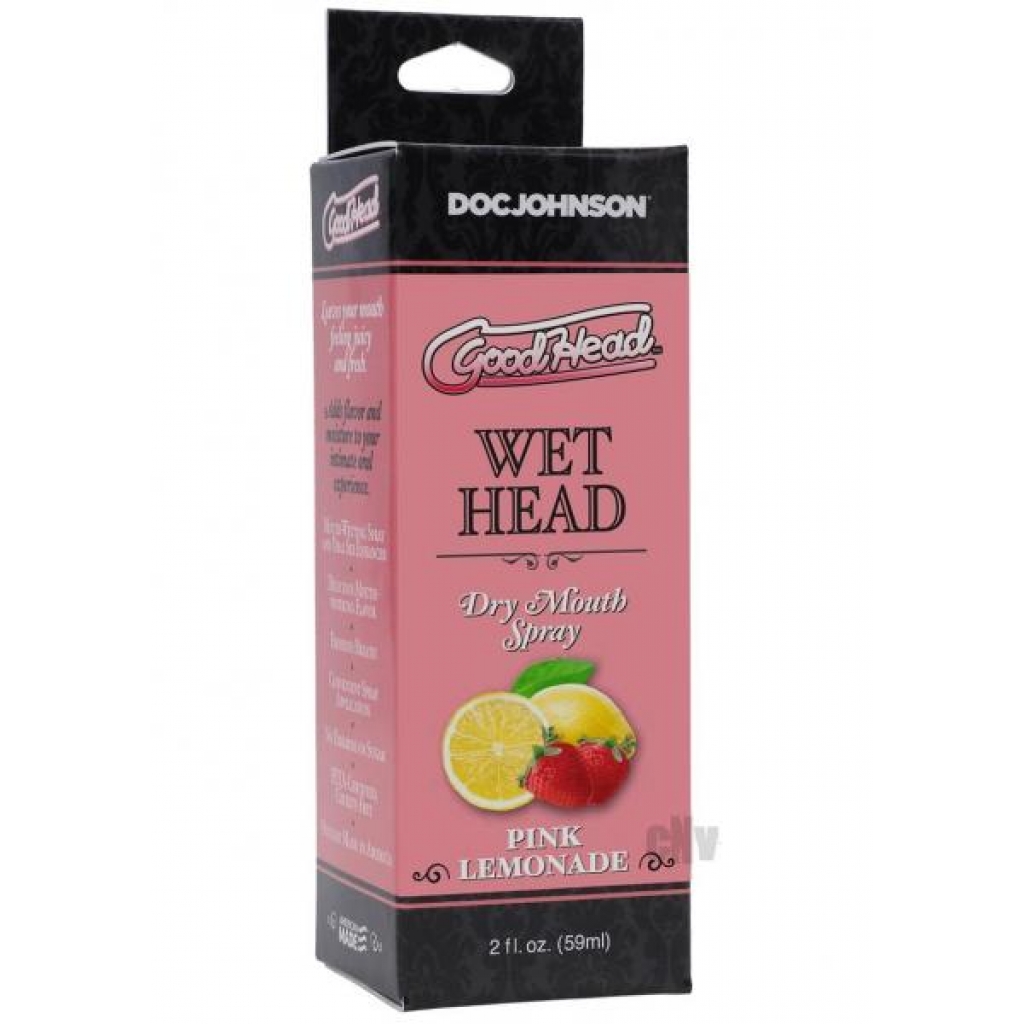 Goodhead Wet Head Dry Mouth Spray - Pink Lemonade 2oz